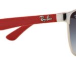Óculos Ray-Ban RB3520L 56 - Prata e Vermelho - 003/8G