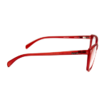 Armação de Óculos de Grau SECRET Vermelho Translúcido